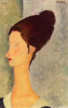  hebuterne Painting - jeanne hebuterne 1918 1 Amedeo Modigliani